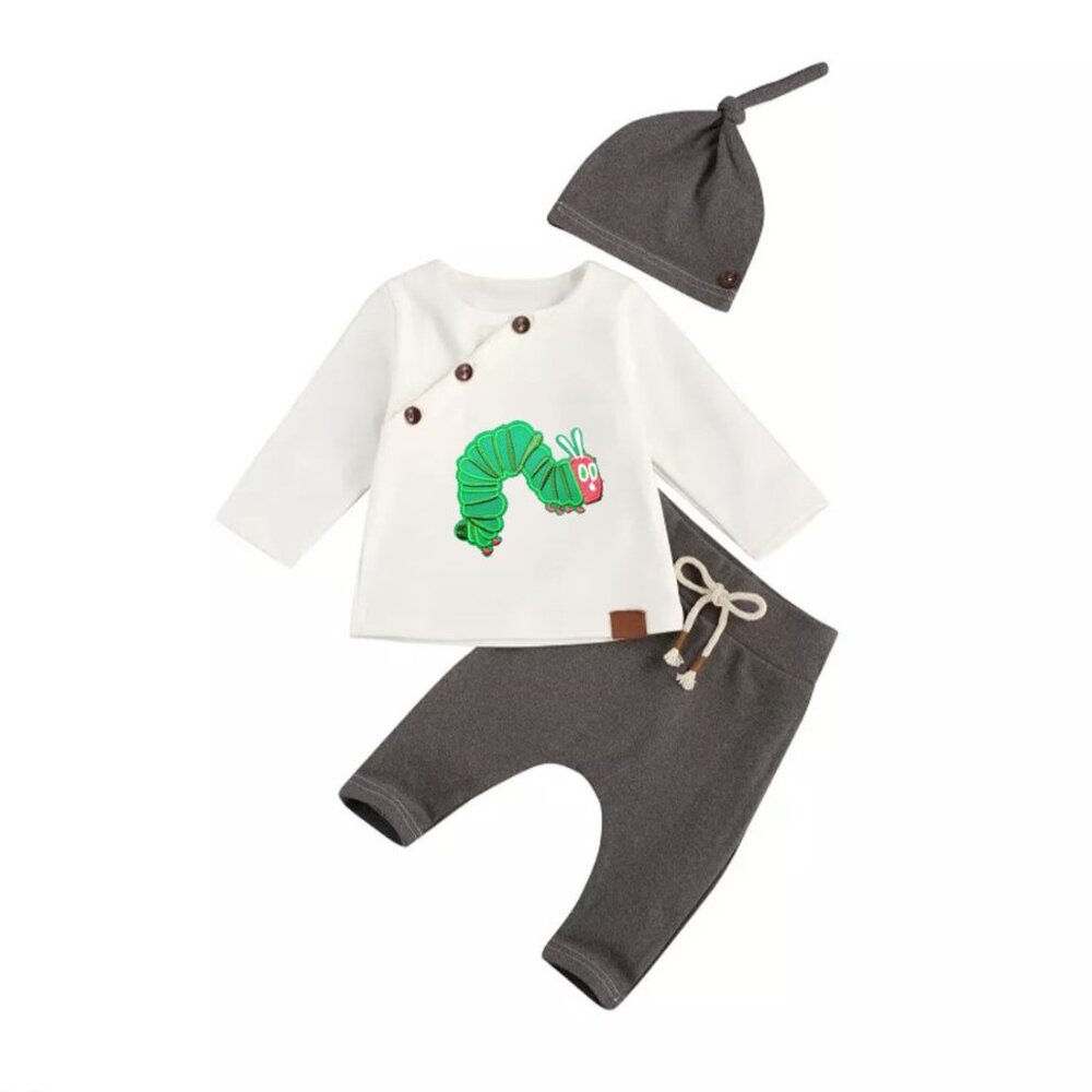 The Very Hungry Caterpillar Outfit Clothes Pants Boy Set Top Birthday